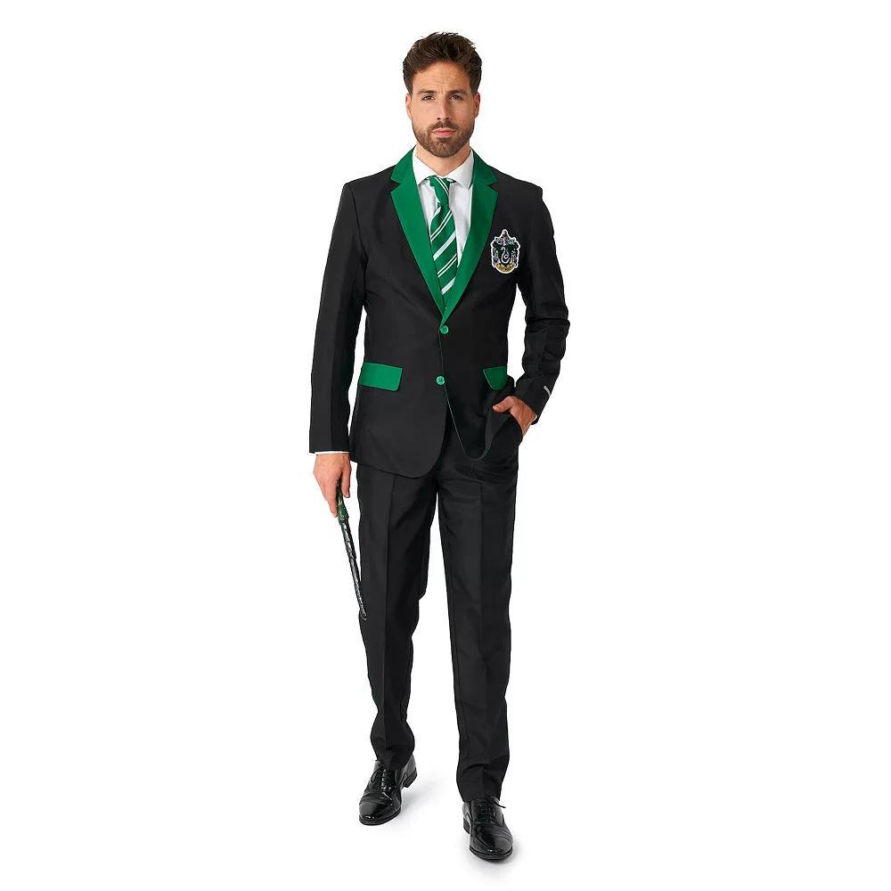 Men's Suitmeister Harry Potter Slytherin Slim Fit Costume Suit, Size: Medium, Slytherinâ„¢ Product Image