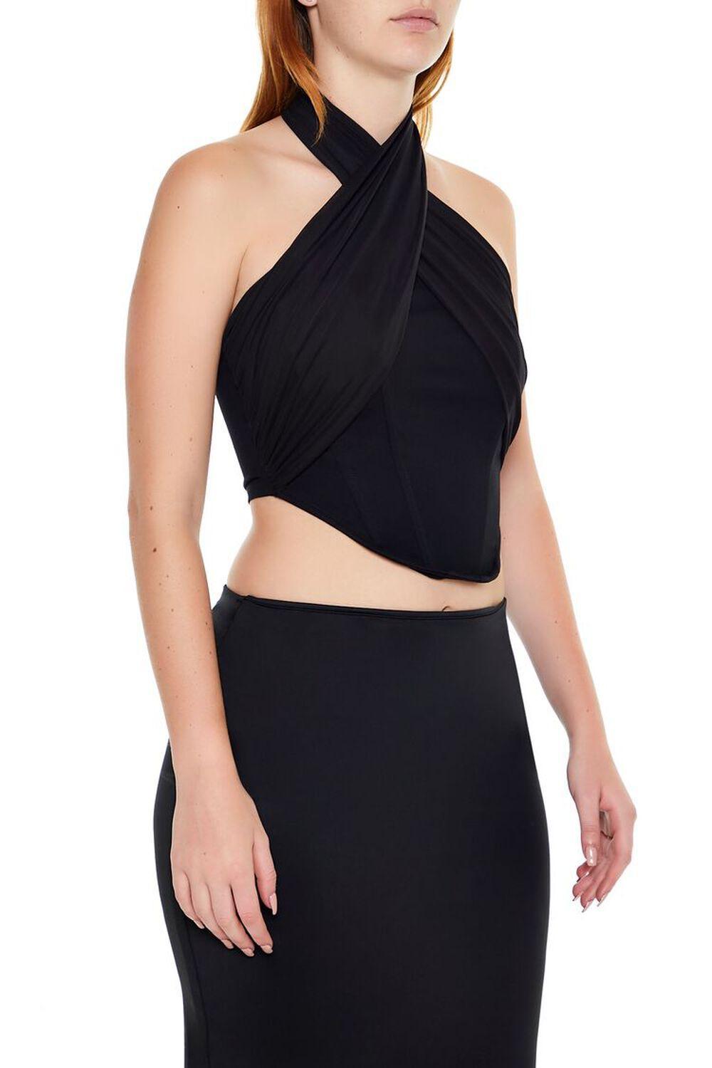 Crisscross Halter Crop Top | Forever 21 Product Image