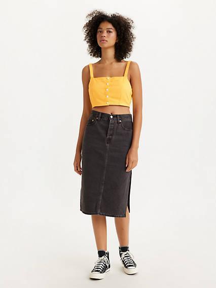 Side Slit Skirt Product Image