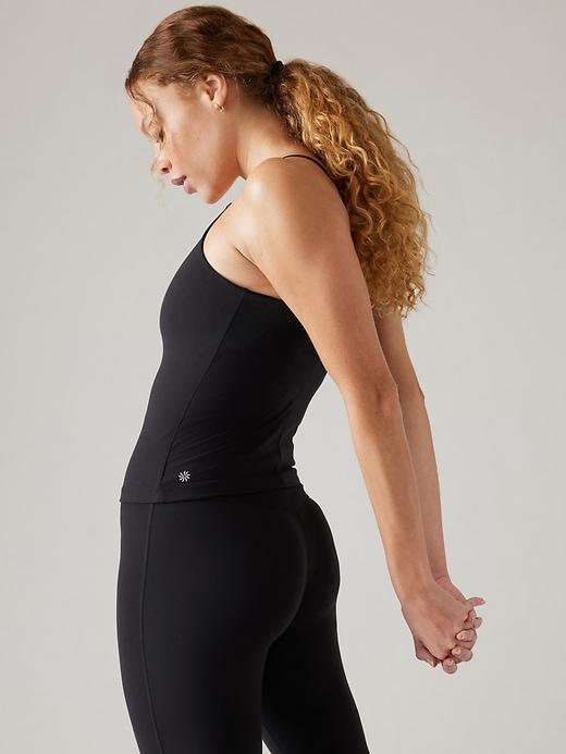 Elation V-Neck Built-In Bra Tank A-C Product Image