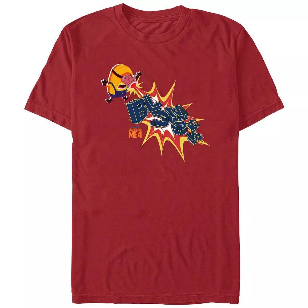 Men's Stranger Things Building A Snowman Graphic Tee, Size: Small, Blue Product Image