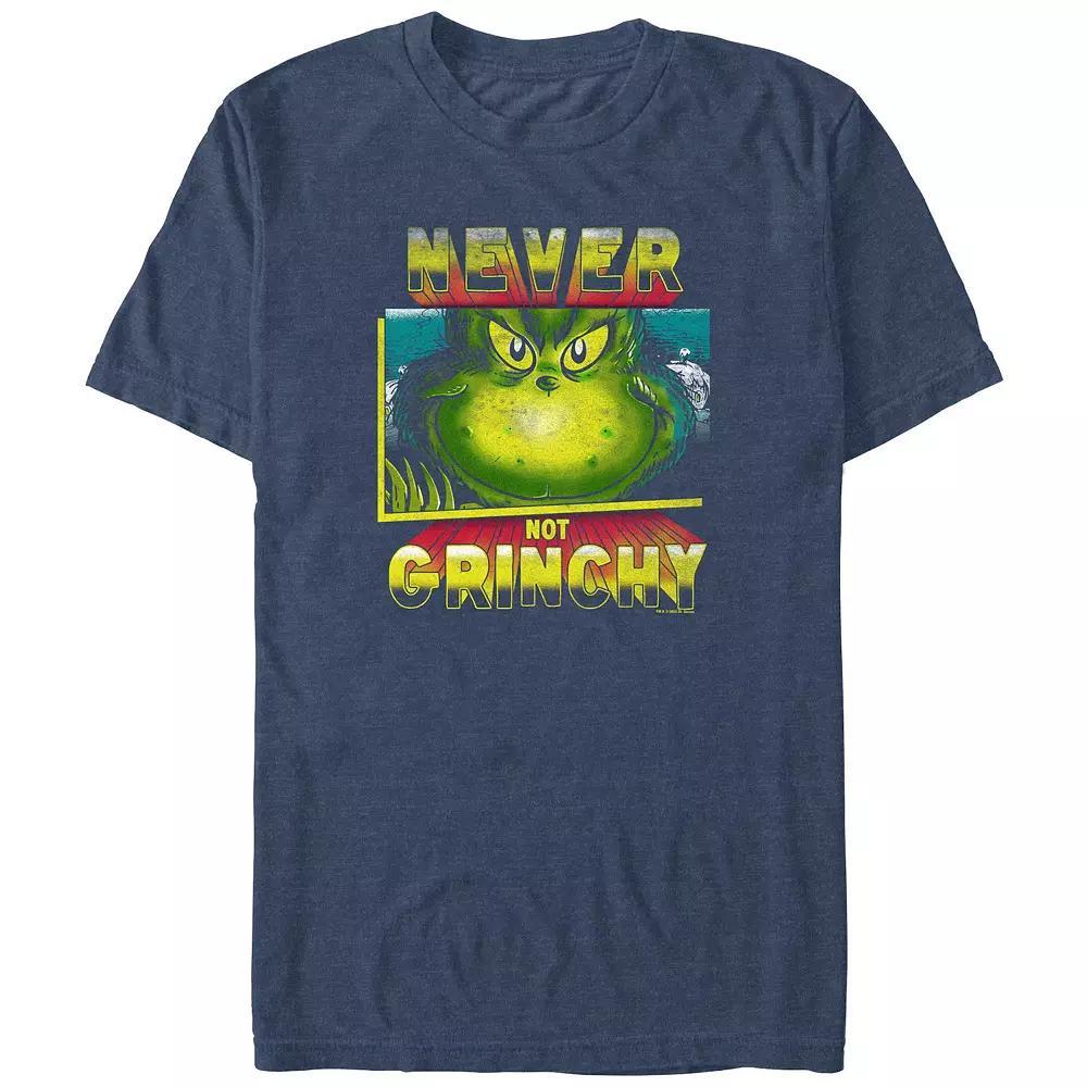 Big & Tall Dr. Seuss Never Not Grinchy Graphic Tee, Men's, Size: XL Tall, Black Product Image