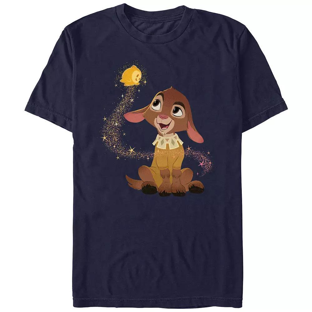 Men's Wish Valentino Sparkly Moment Graphic Tee, Size: Small, Blue Product Image