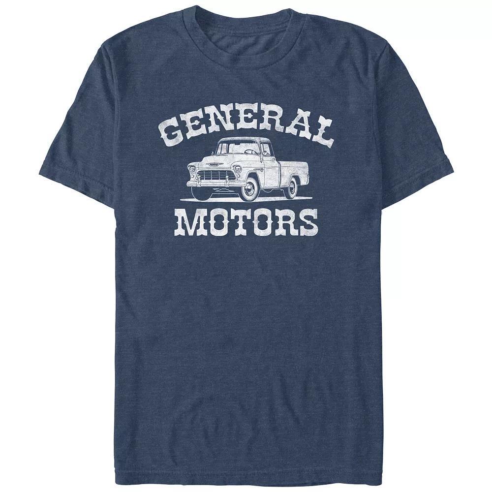 Men's General Motors Truck Graphic Tee, Size: XXL, Navy Grey Product Image