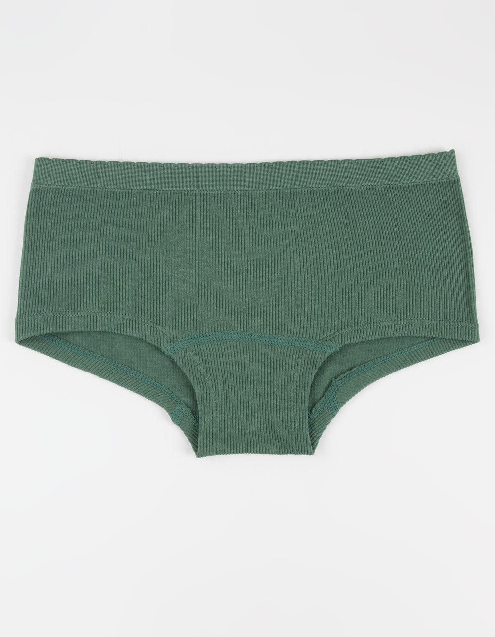 FULL TILT Seamless Boyshort Panties - LIGHT BLUE Product Image