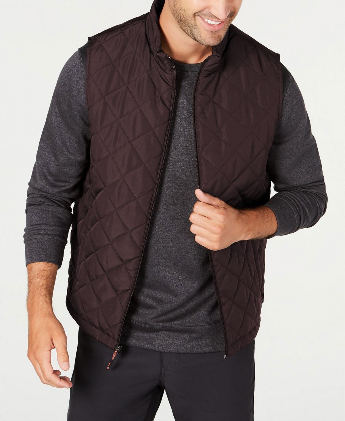 Hawke & Co. Mens Diamond Quilted Vest, Created for Macys Product Image