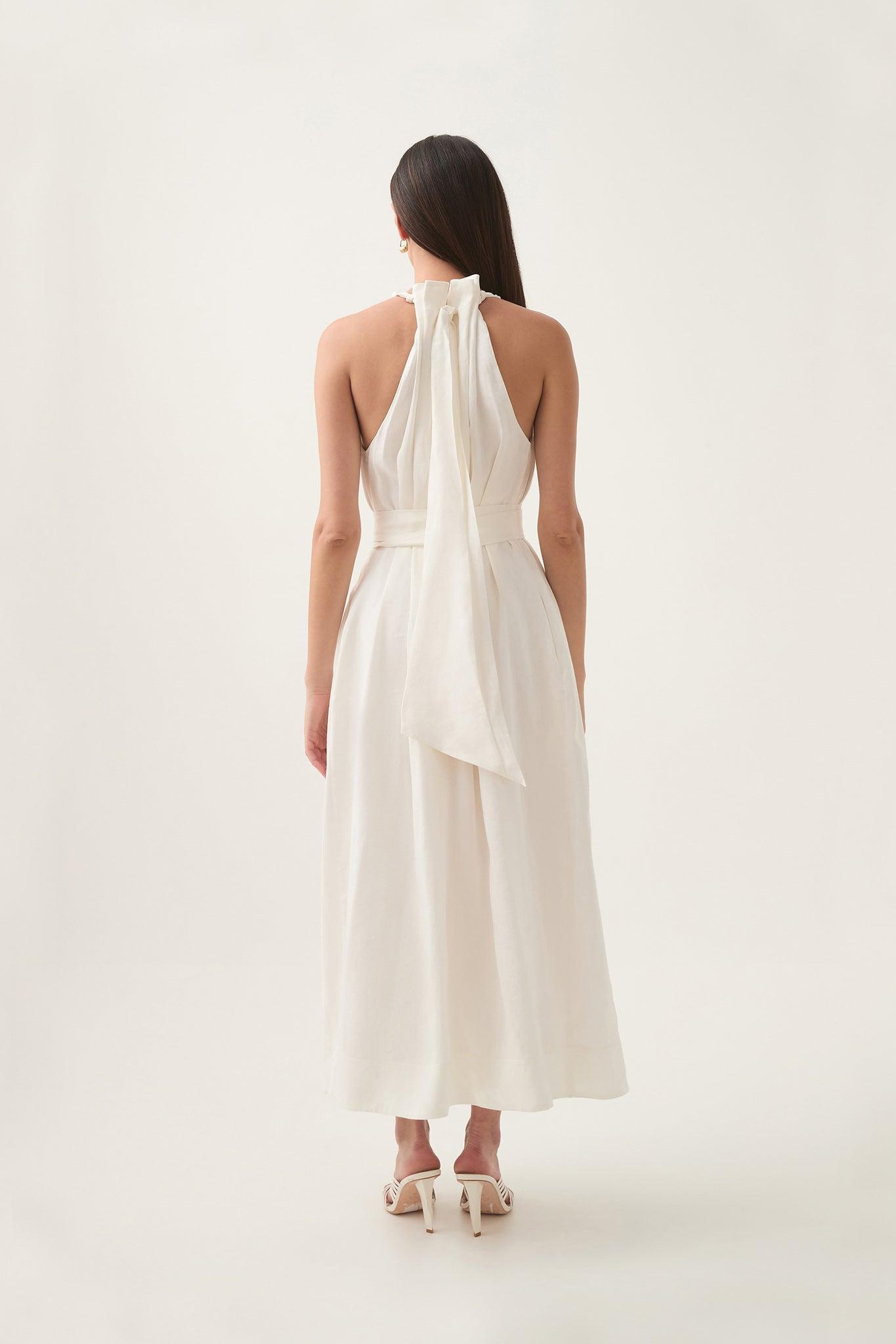 Mariel Trapeze Midi Dress Product Image