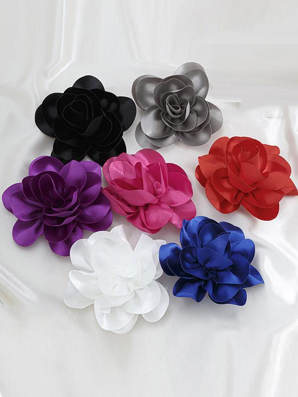 Three-Dimensional Flower Brooch Accessories Product Image
