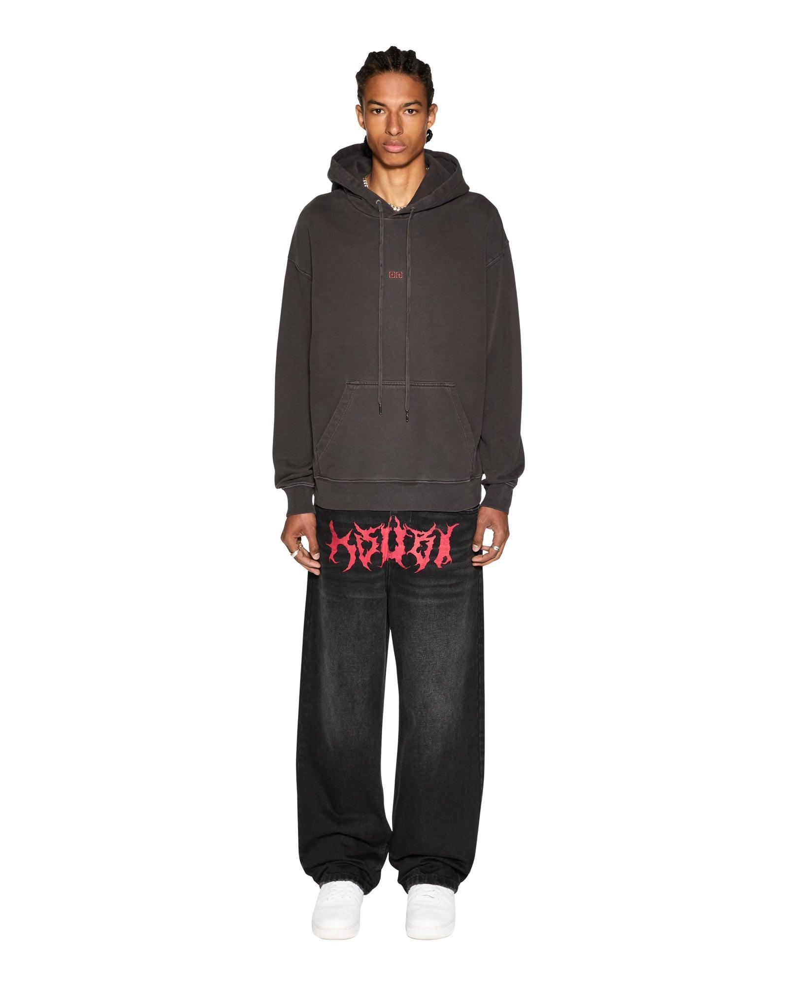 HIT LIST BIGGIE HOODIE FADED BLACK Male Product Image