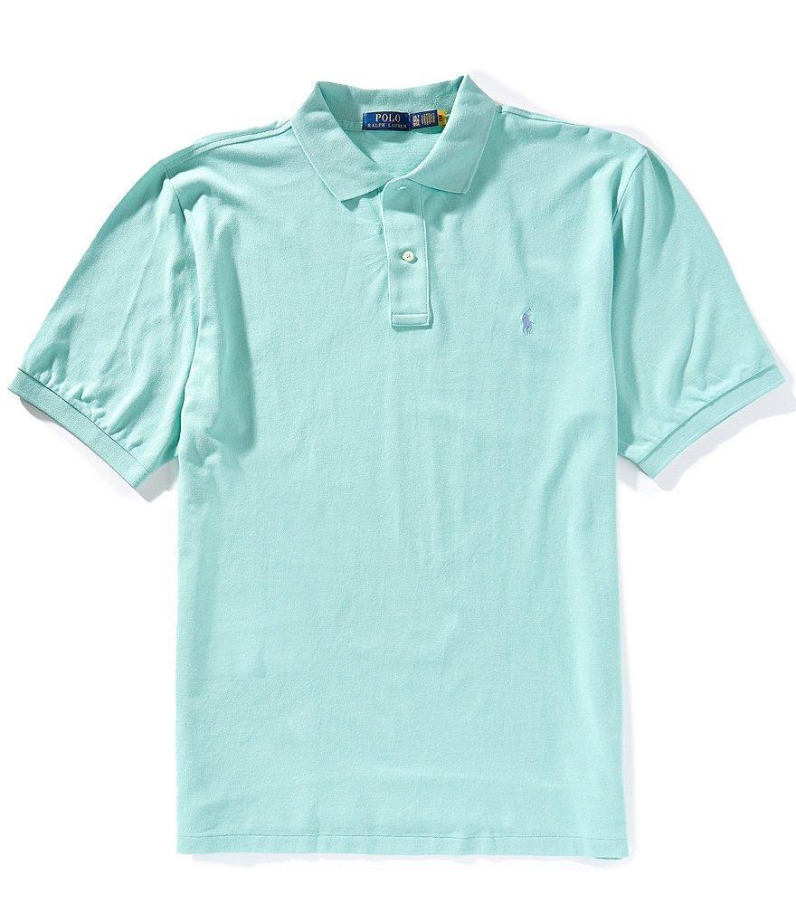 Polo Ralph Lauren Big & Tall Classic Fit Solid Cotton Mesh Polo Shirt Product Image