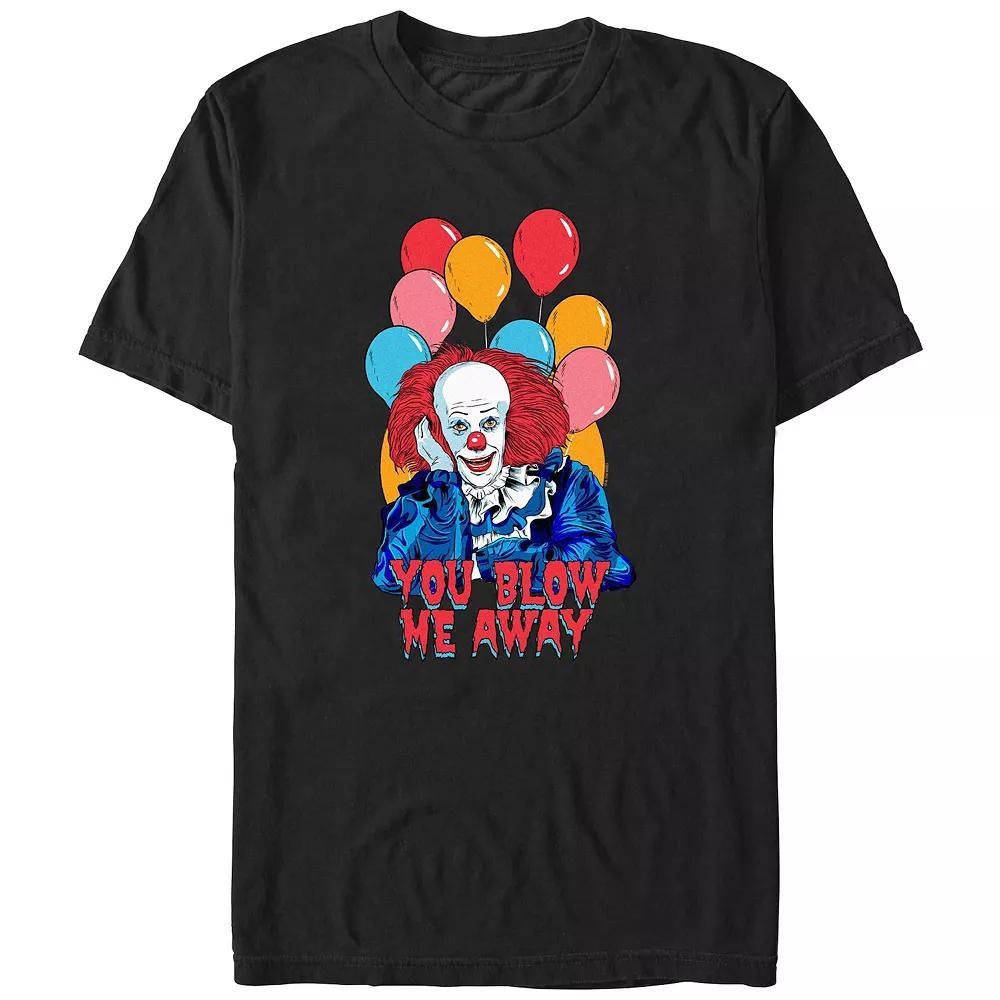Big & Tall IT Pennywise You Blow Me Away Graphic Tee, Men's, Size: 3XB, Black Product Image