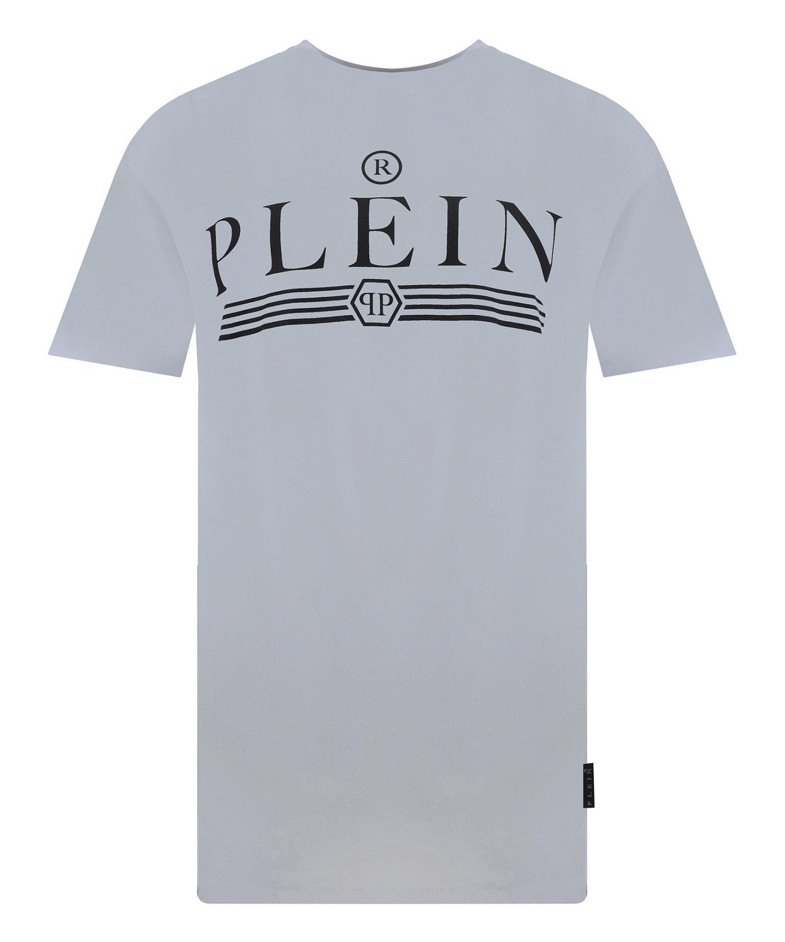 PHILIPP PLEIN T-shirt In White Product Image