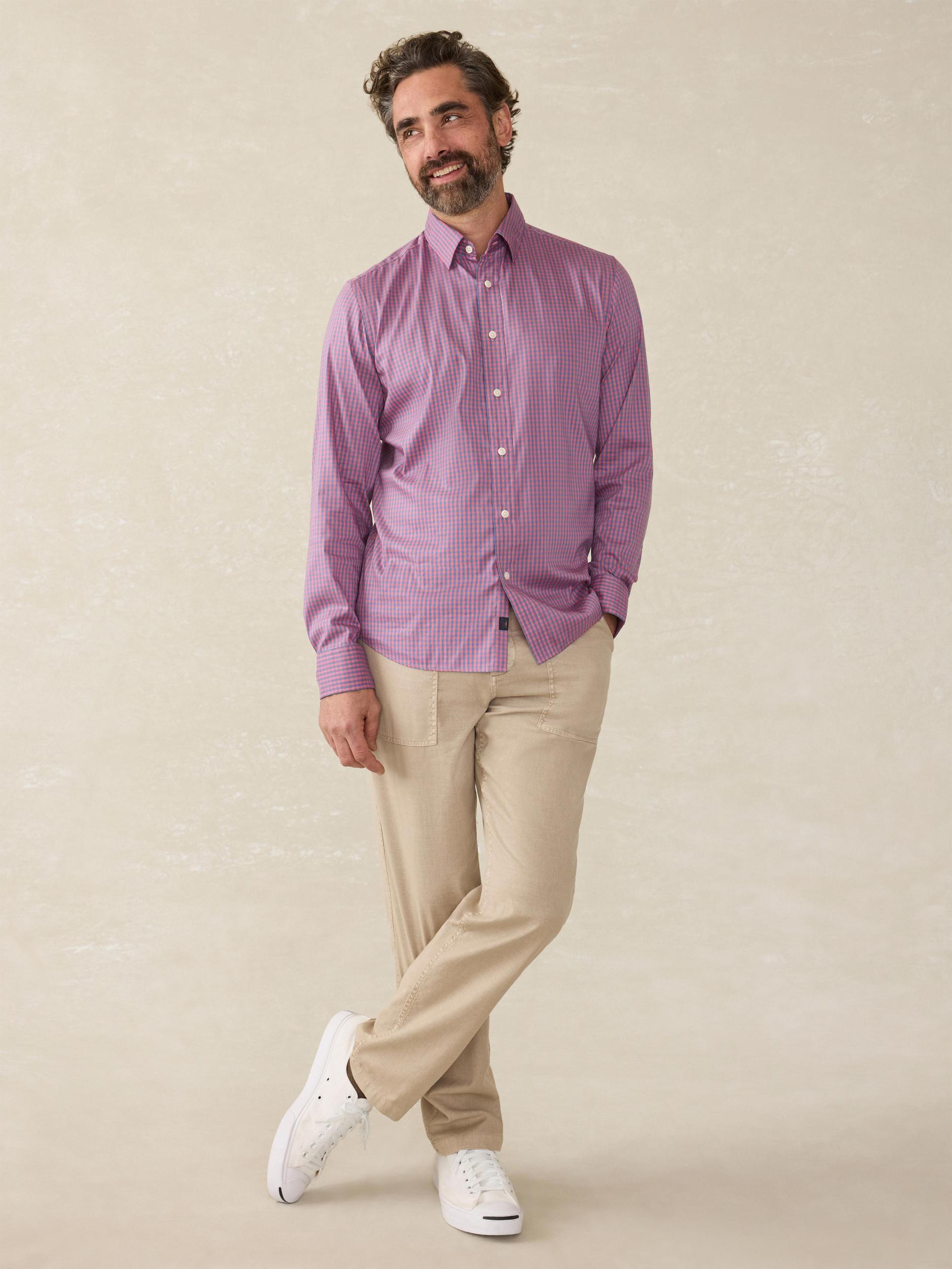 Movement™ Shirt - Blue Rose Gingham Male Product Image