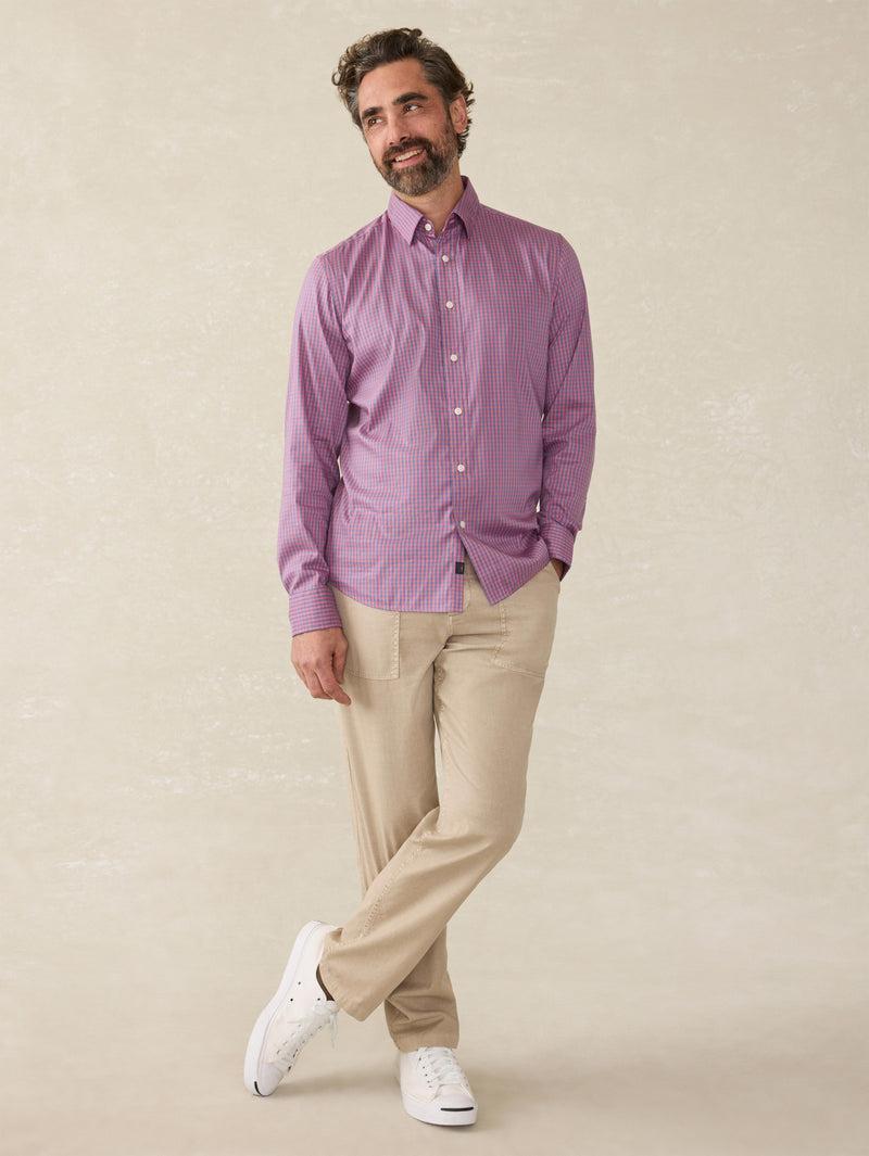 Movement™ Shirt - Blue Rose Gingham Male Product Image