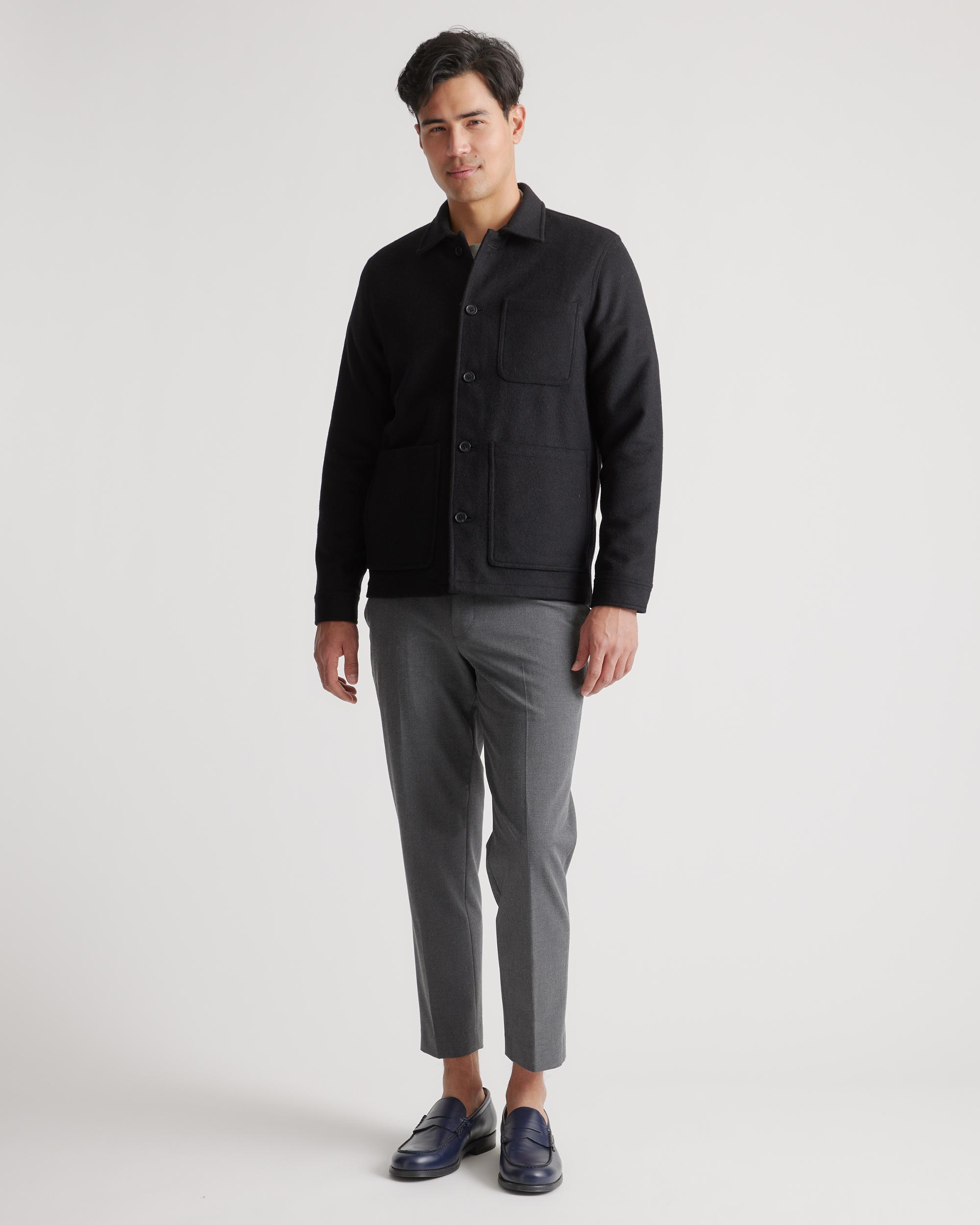 Quince | Men's Italian Wool Chore Jacket Size XL, Wool/Nylon Product Image