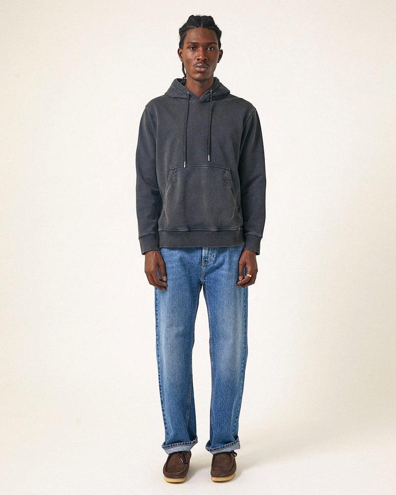 French Terry Crewneck - Blue Product Image
