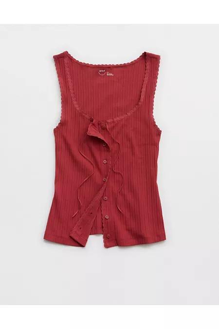Aerie Sneak Peek Tank Top Women's Product Image