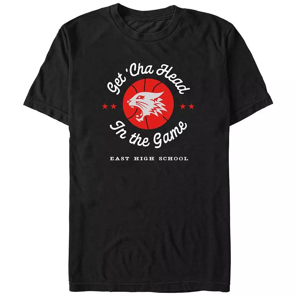 Disney's High School Musical Get 'Cha Head In The Game Big & Tall Graphic Tee, Men's, Size: 4XB, Black Product Image