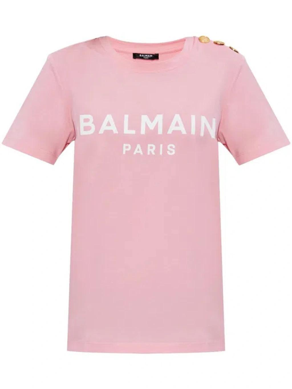 logo-print cotton T-shirt Product Image