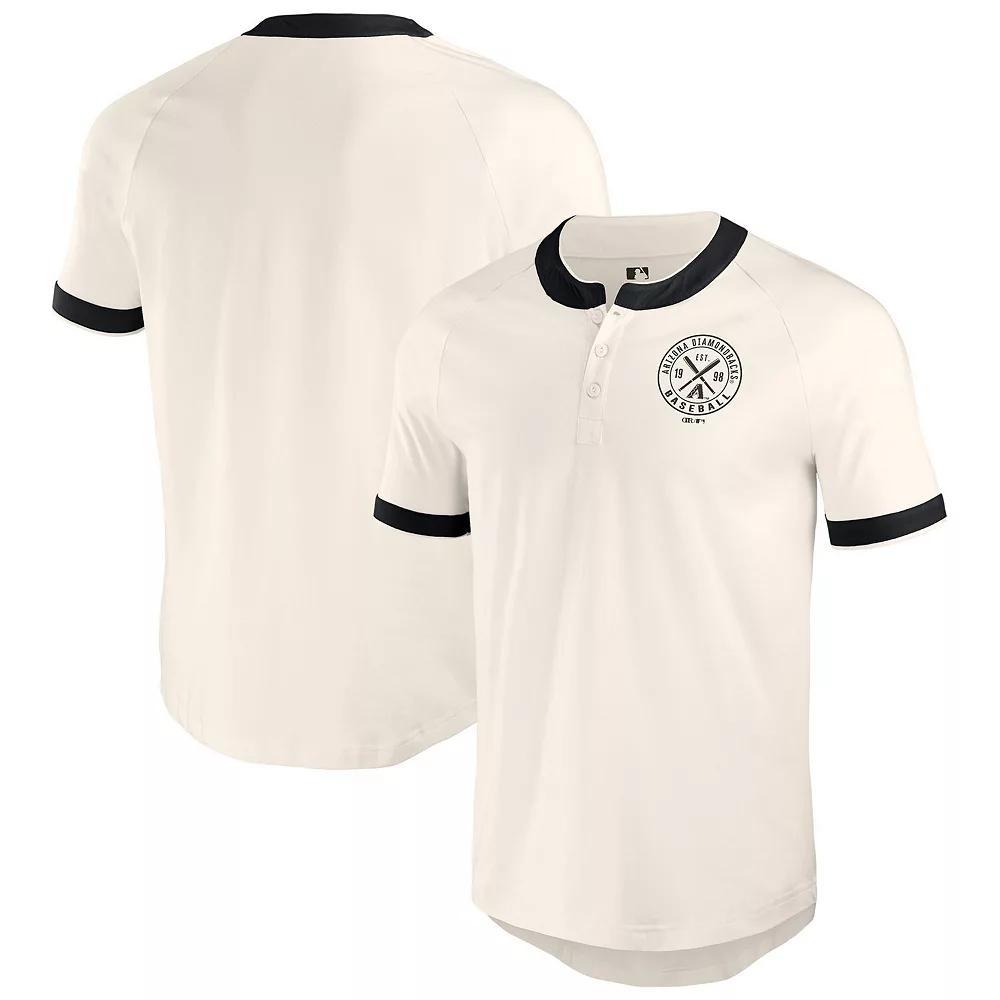 Mens Darius Rucker Collection by Fanatics Arizona Diamondbacks Henley Raglan T-Shirt Product Image