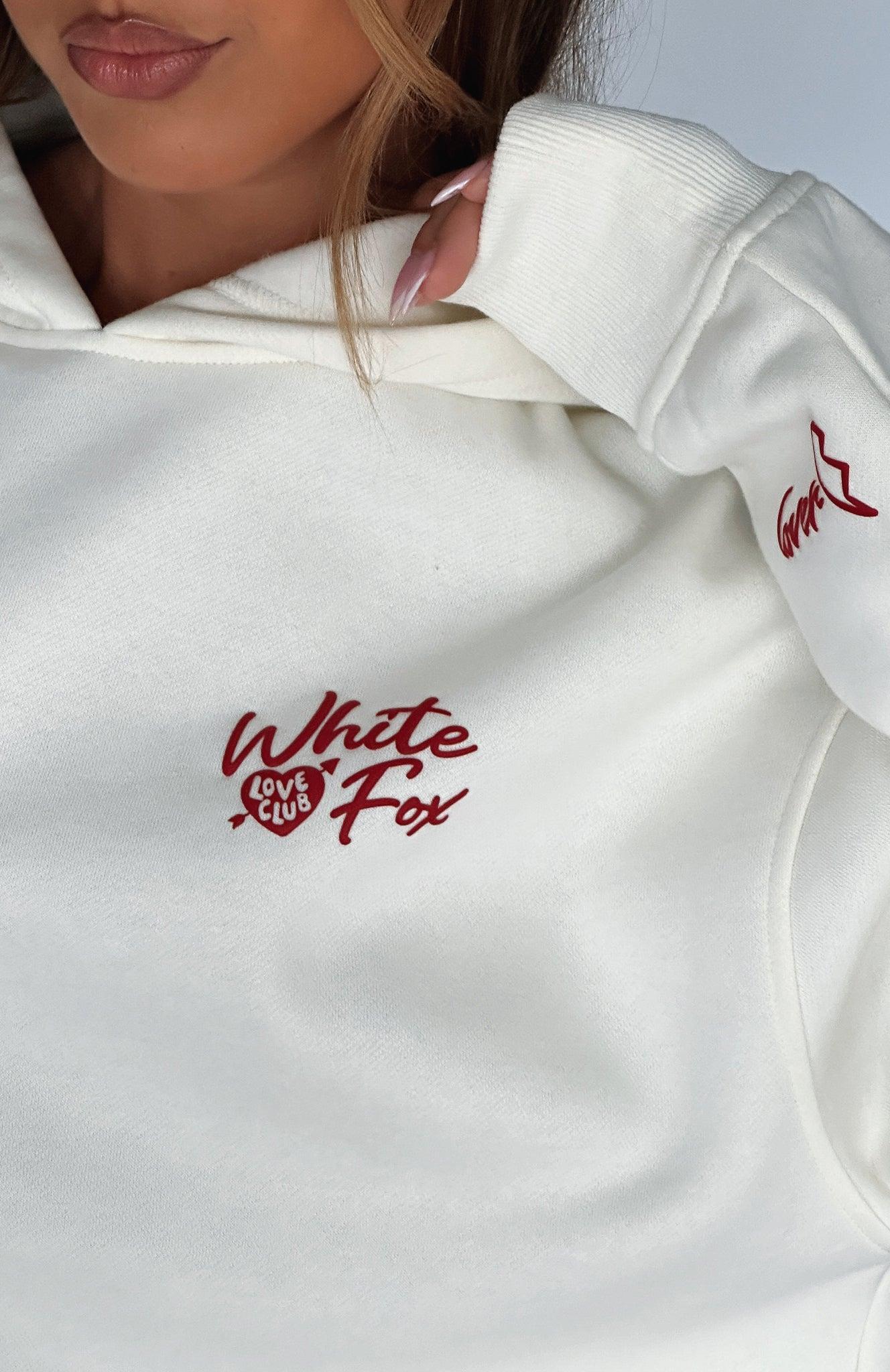 Be My Lover Oversized Hoodie Cream Product Image