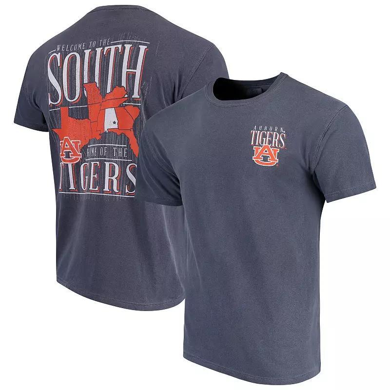 Men's Navy Auburn Tigers Welcome to the South Comfort Colors T-Shirt, Size: Small, Blue Product Image