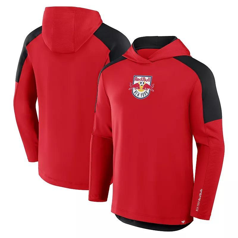Mens Fanatics Red St. Louis City SC Red Card Transitional Pullover Hoodie Product Image