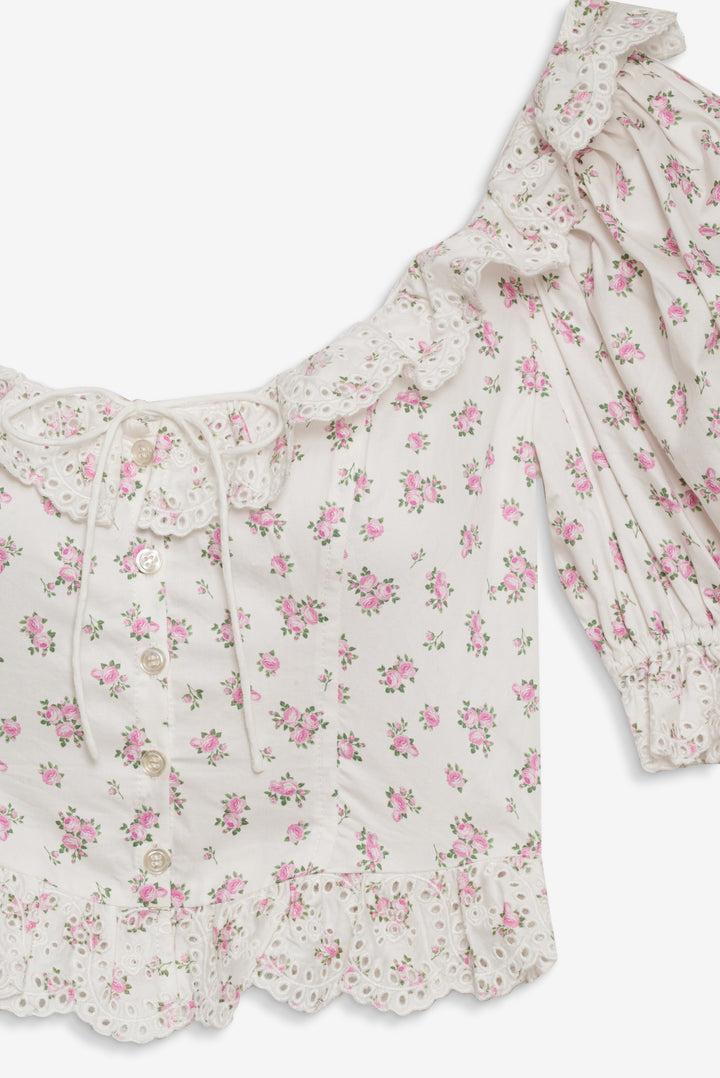 Noam Corset Top — White Product Image