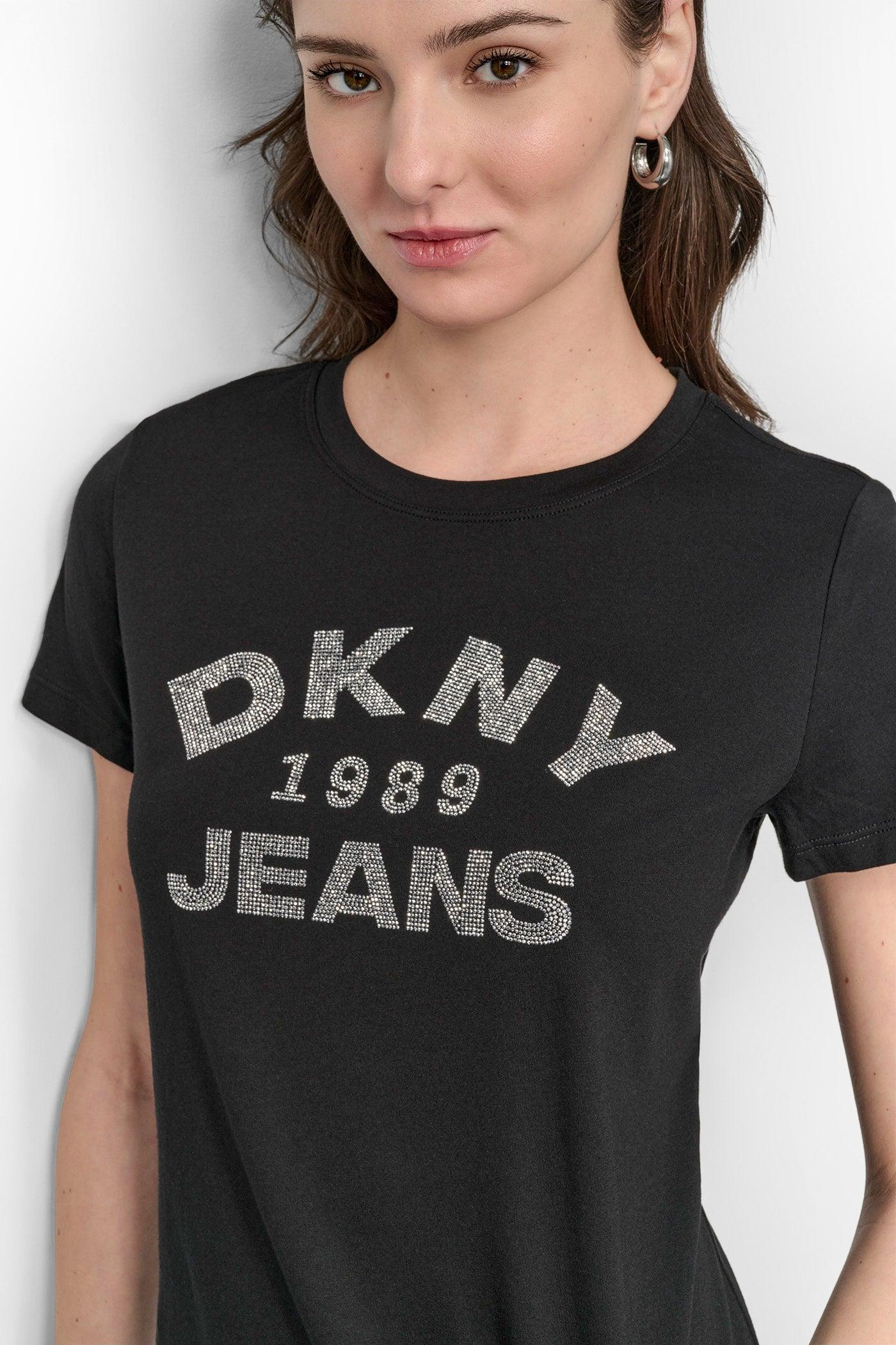 RHINESTONE LOGO TEE Product Image