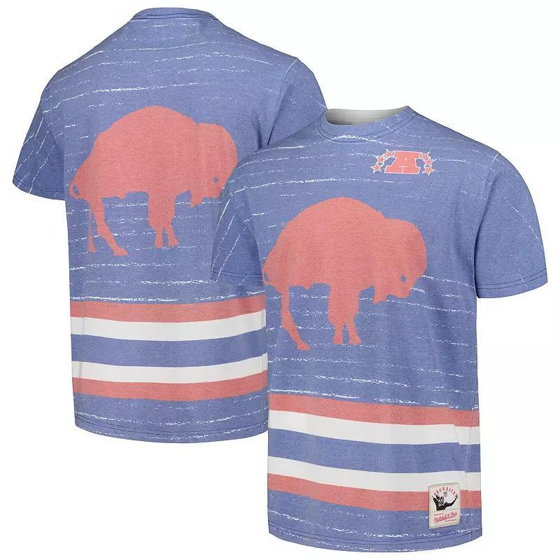 Men's Mitchell & Ness Royal Buffalo Bills Jumbotron 3.0 T-Shirt, Size: Large, Blue Product Image