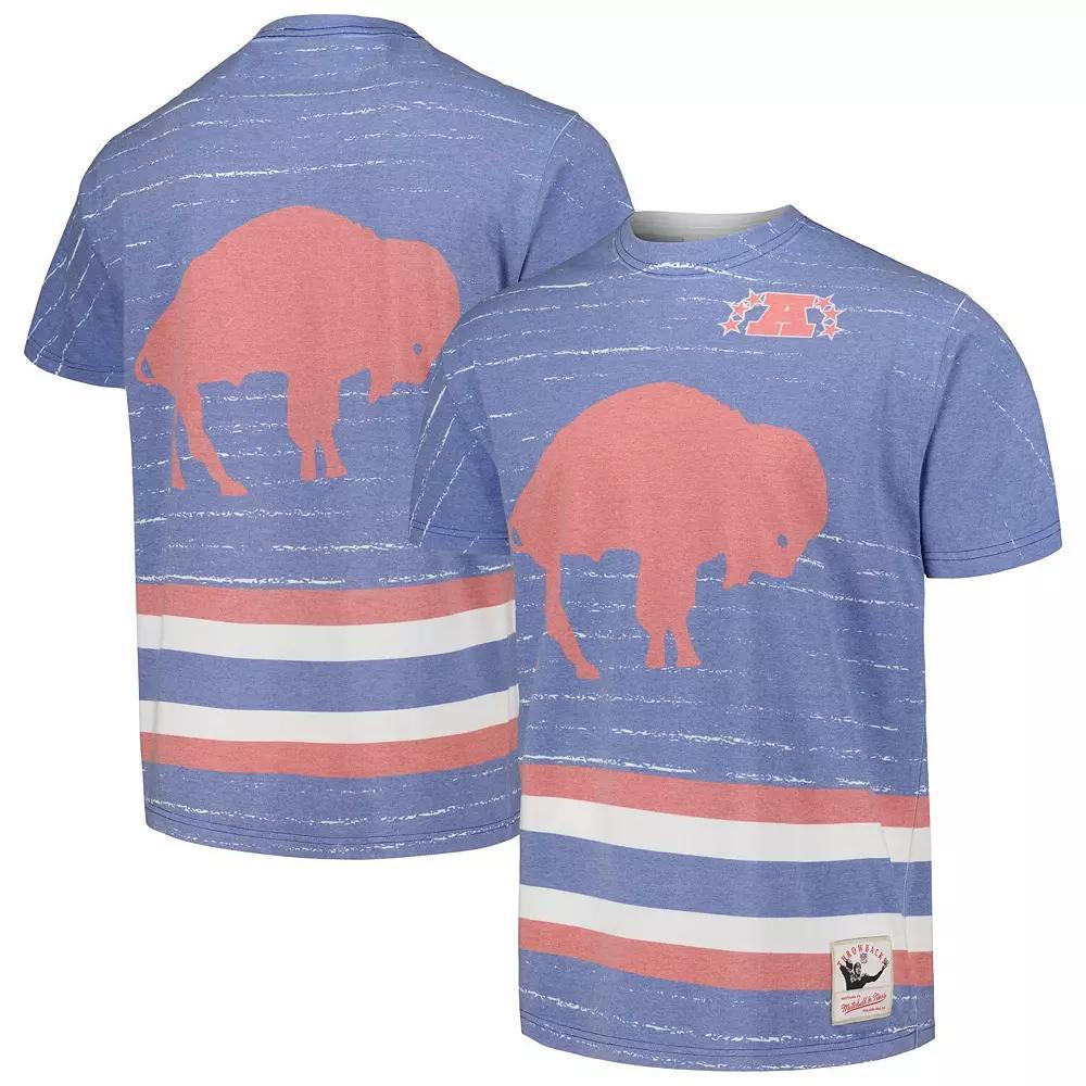Men's Mitchell & Ness Royal Buffalo Bills Jumbotron 3.0 T-Shirt, Size: Large, Blue Product Image