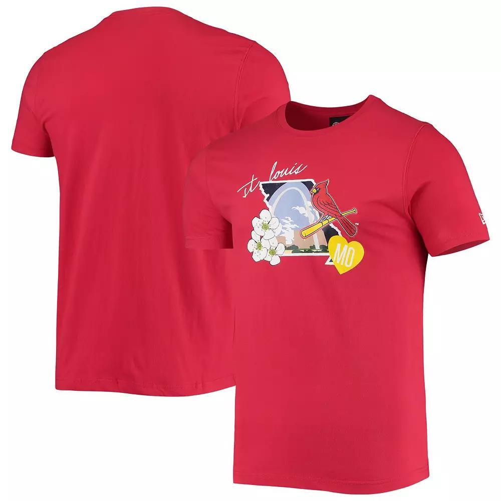 Men's New Era Navy Boston Red Sox City Cluster T-Shirt, Size: Large, Blue Product Image