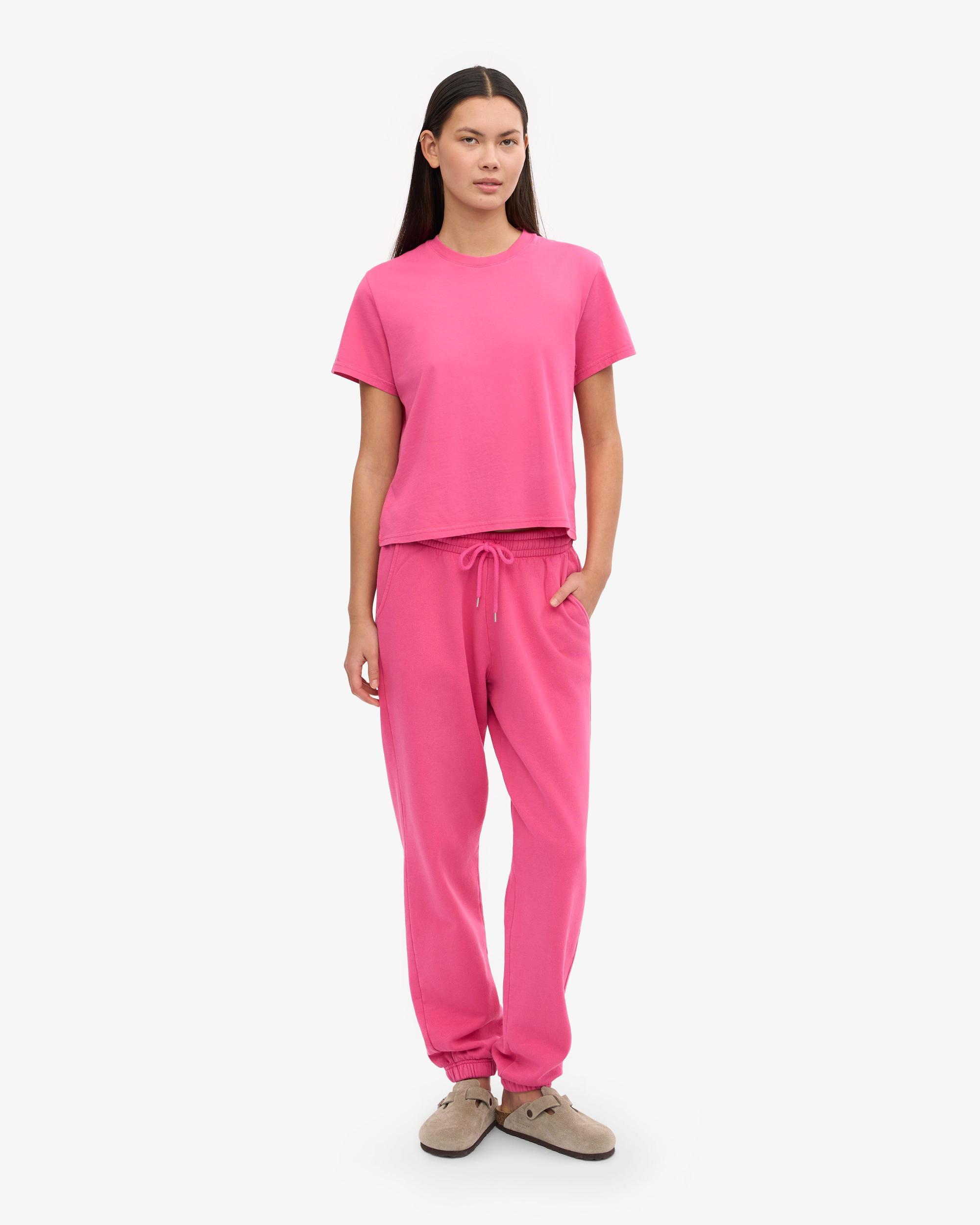 Organic Boxy Crop Tee - Ultra Violet Product Image