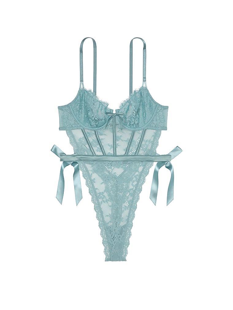 Wicked Unlined Lace Teddy Product Image