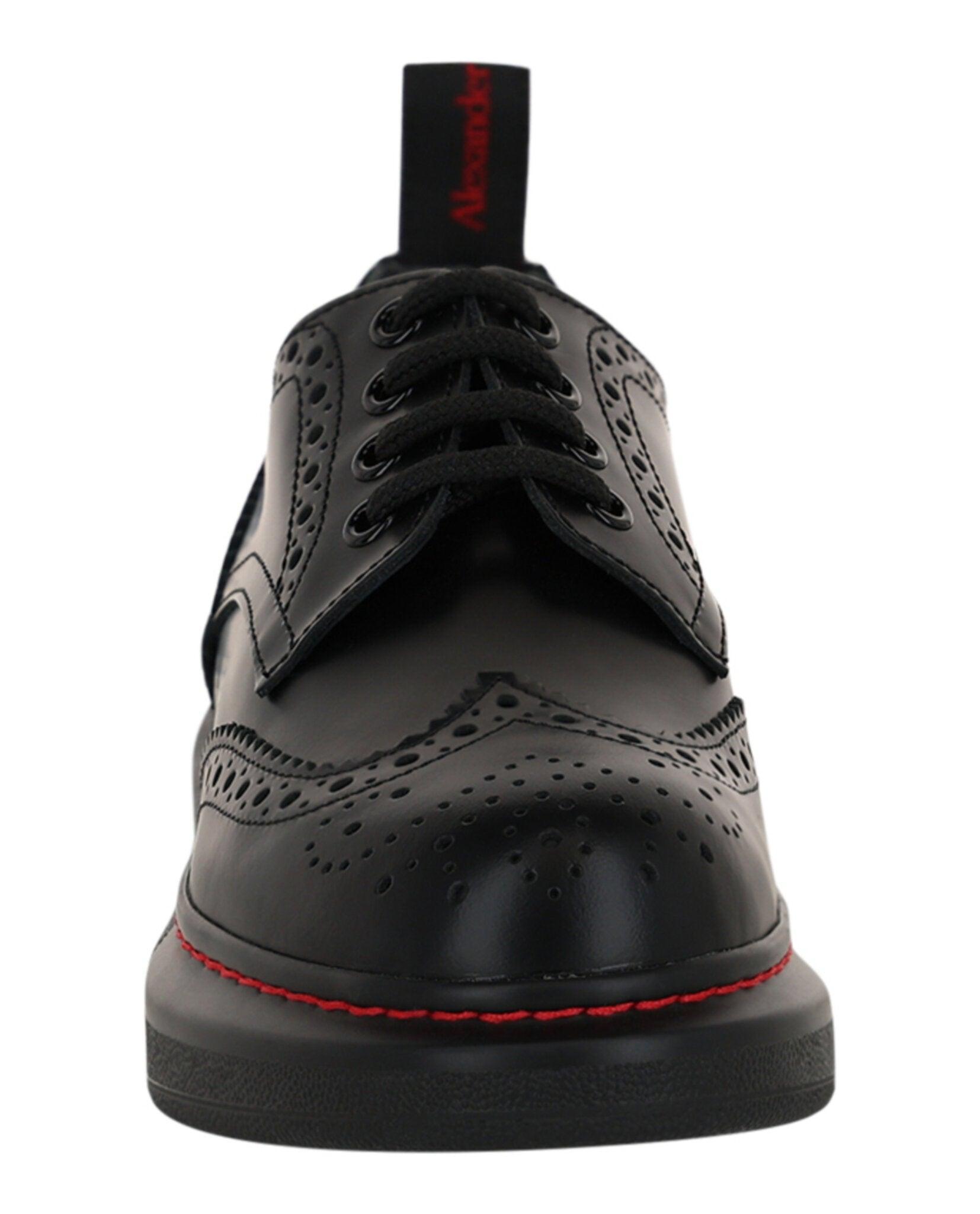 Alexander McQueen Women's Liquid Spaz Lace-Up Brogues Female Product Image