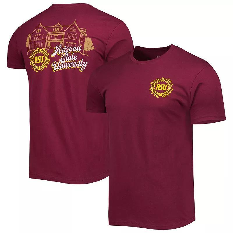 Mens Maroon Arizona State Sun Devils Vault Premium T-Shirt Product Image