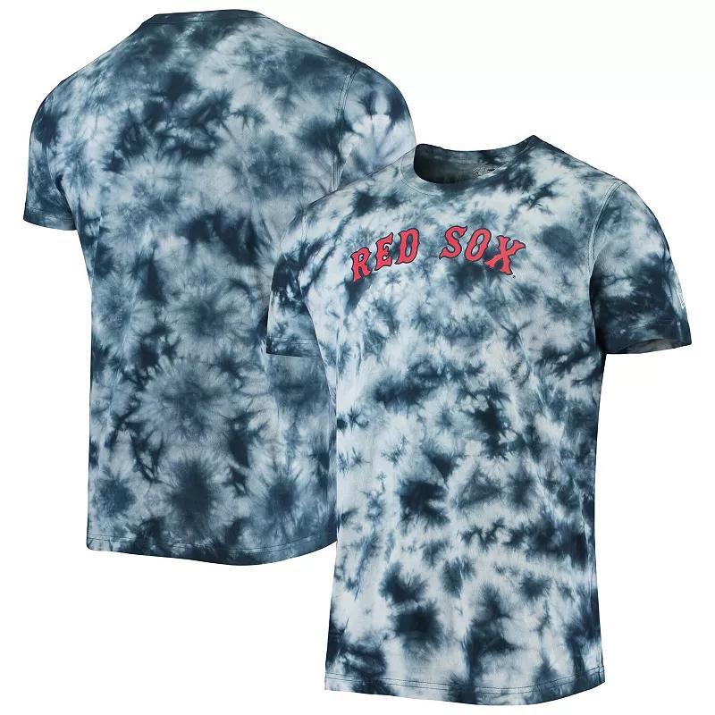 Mens New Era Boston Red Sox Team Tie-Dye T-Shirt Blue Product Image