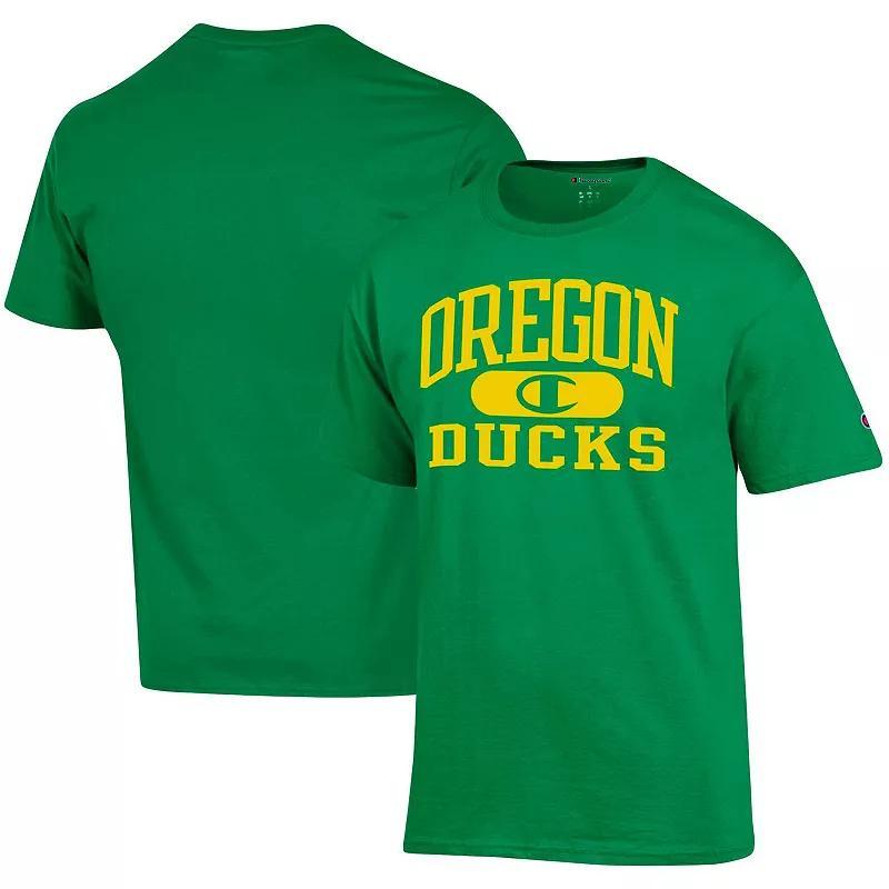 Mens Champion Oregon Ducks Arch Pill T-Shirt Product Image