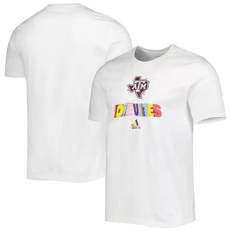 Men's adidas White Texas A&M Aggies Pride Fresh T-Shirt, Size: Large Product Image