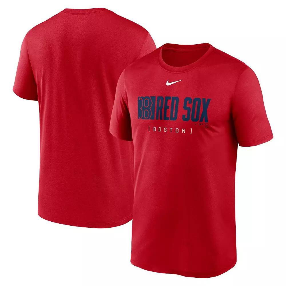 Men's Nike Red Boston Red Sox Knockout Legend Performance T-Shirt, Size: 2XL Product Image