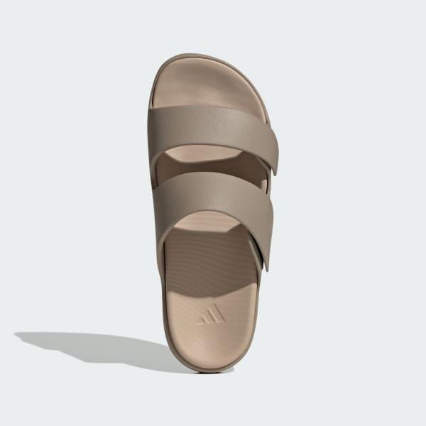 adidas ZNSORY Men's Swimming Sandals, Size: 11, Blanch Cargo Clay Product Image