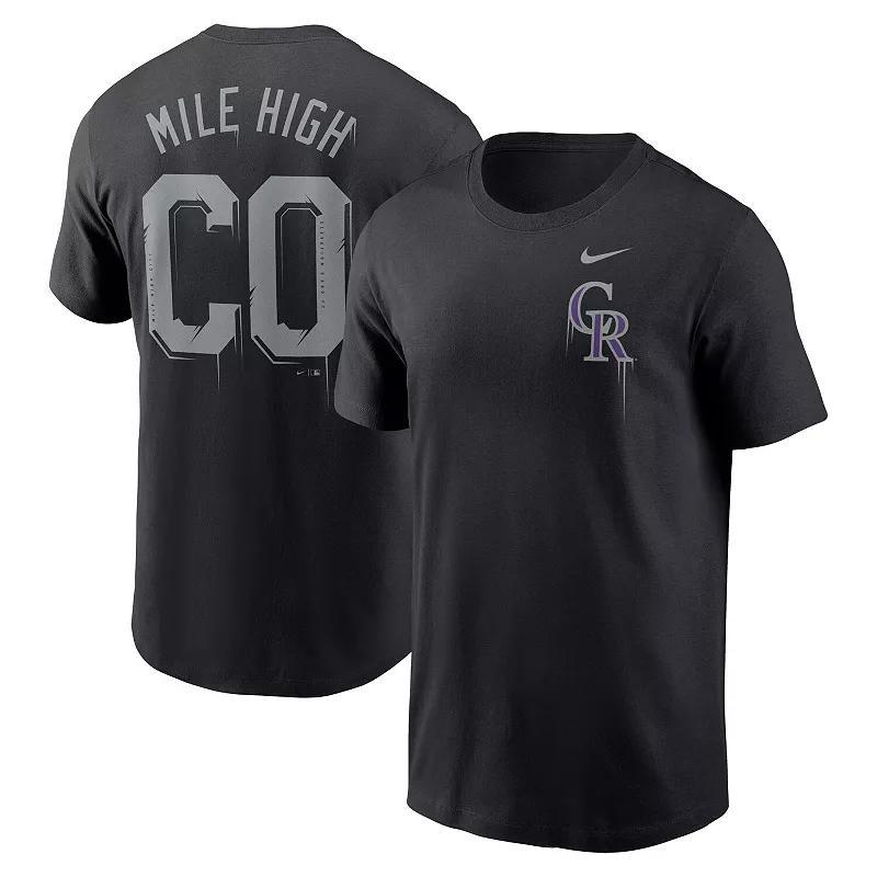 Men's Nike Matt Chapman Black San Francisco Giants Fuse Name & Number T-Shirt, Size: Large Product Image
