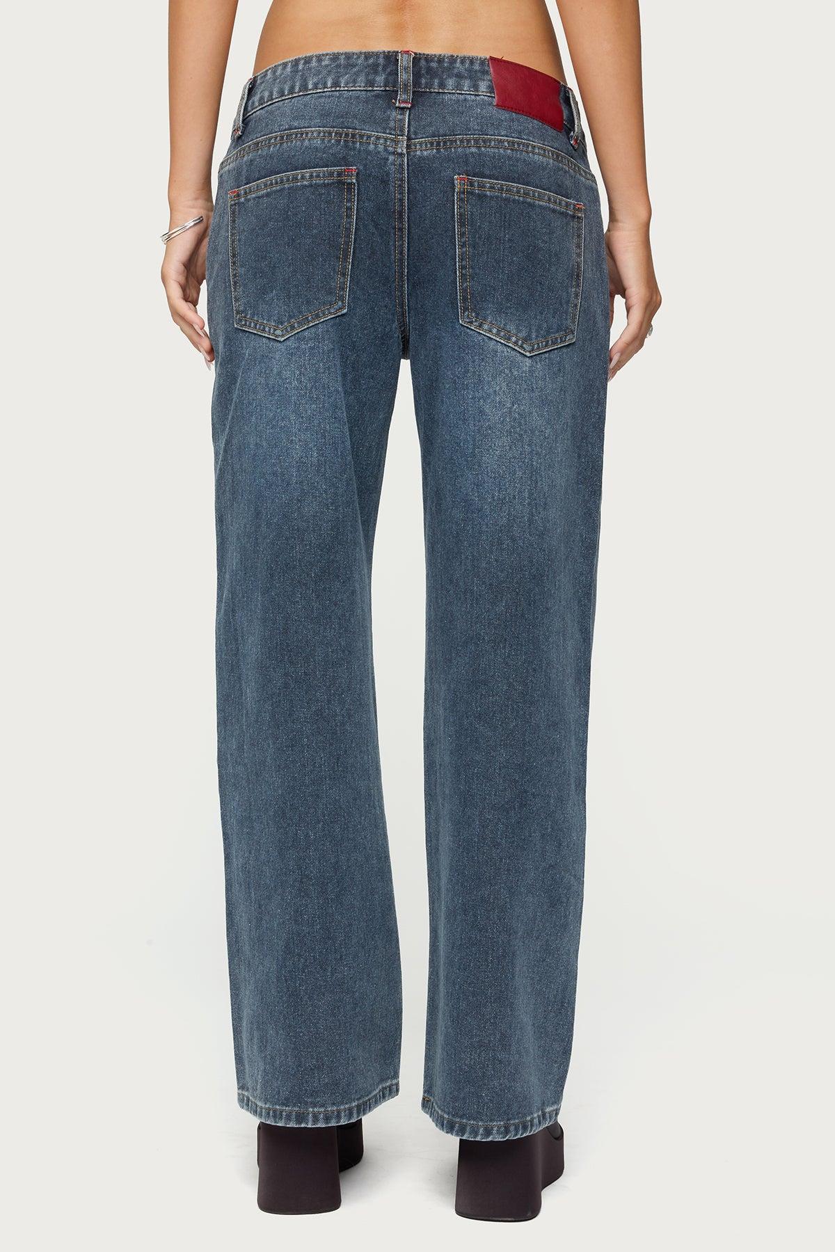Petite Ace Relaxed Jeans Product Image