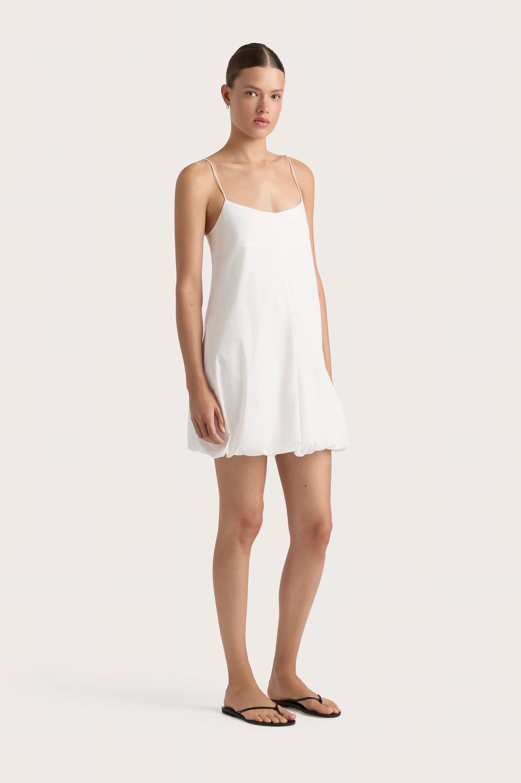 Anais Mini Dress White - Final Sale Product Image