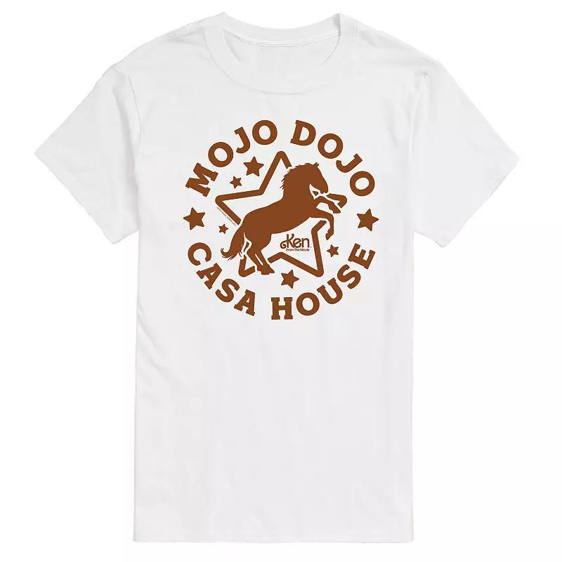 Mens Barbie The Movie Mojo Dojo Casa House Graphic Tee Ivory Product Image