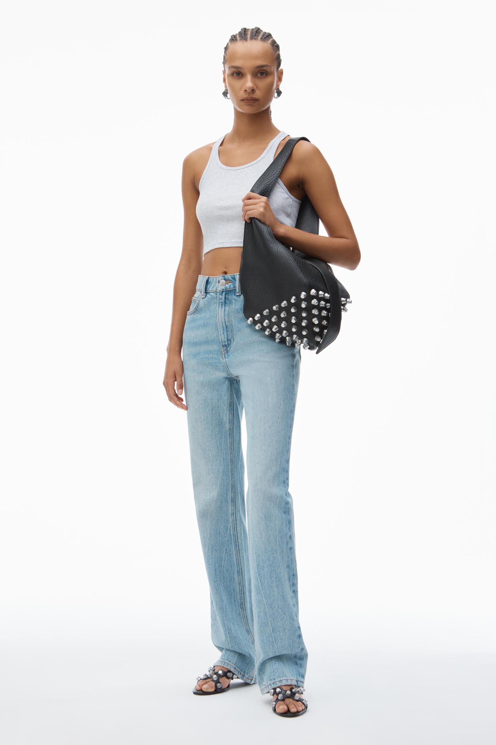Fly High-rise Stacked Jeans Product Image
