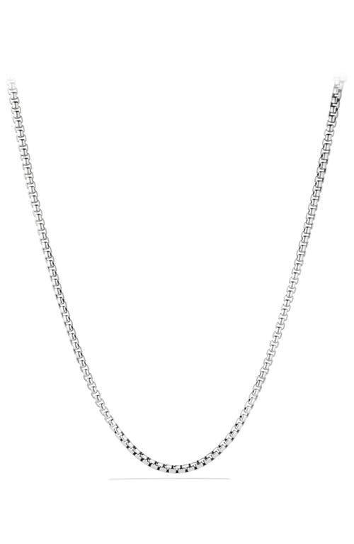David Yurman Extra Large Box Chain, 22 Product Image