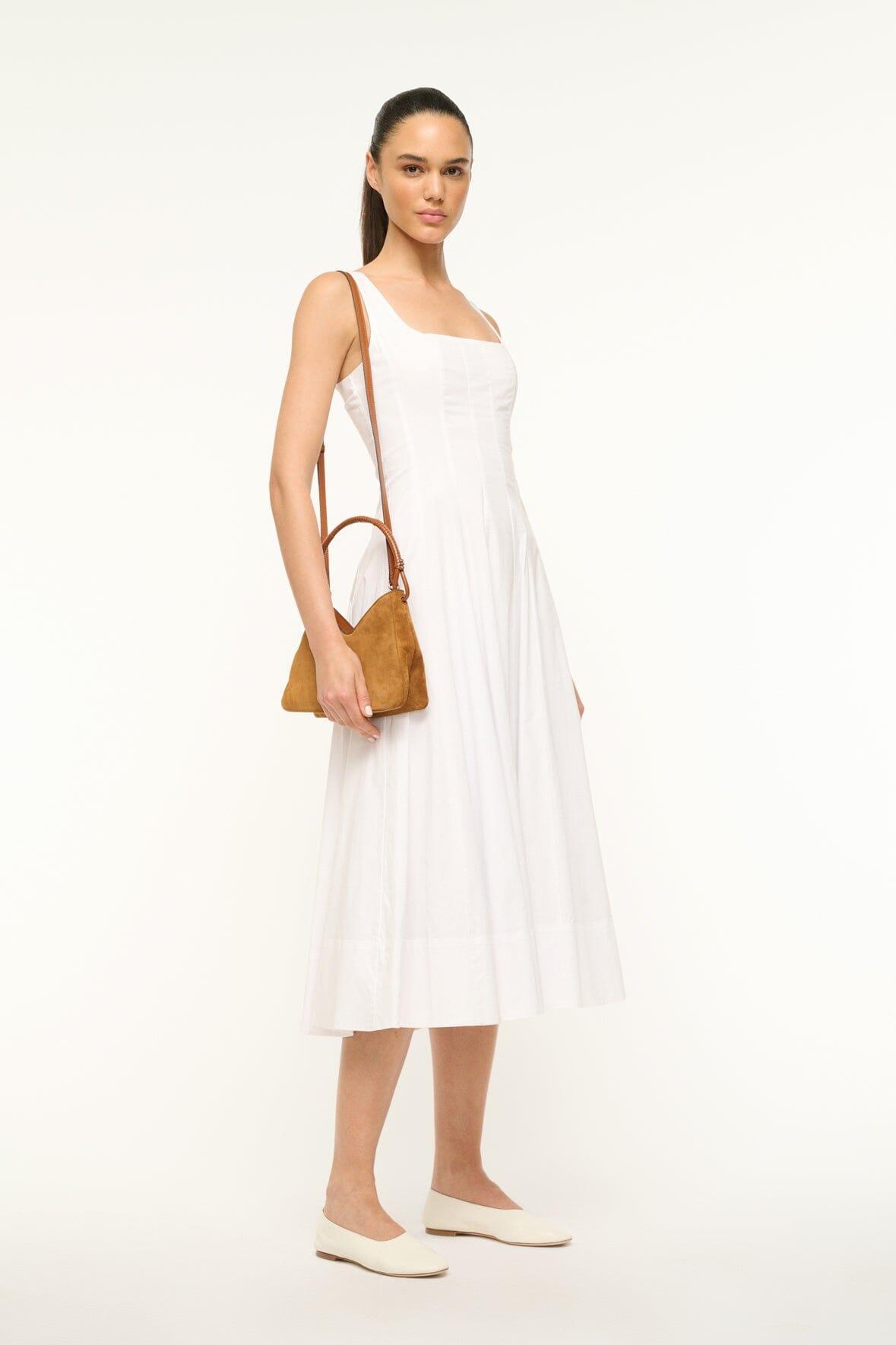 VALERIE SHOULDER BAG | TAN SUEDE Product Image