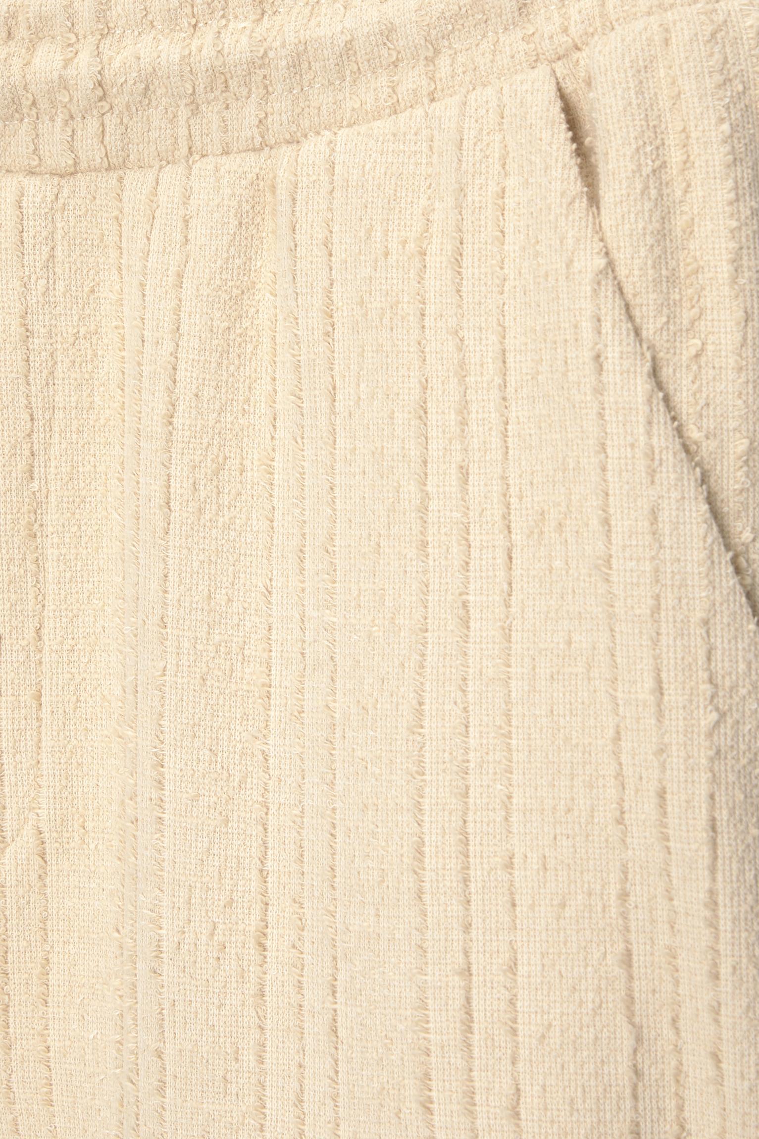 Waffle-knit Bermuda sweatpant shorts Product Image