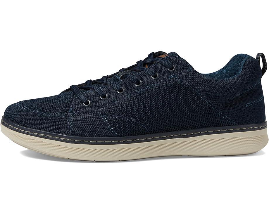 Ponte Knit Moc Toe Sneakers Hybrid Oxford Casual Lightweight Athletic Style Lace Up Product Image